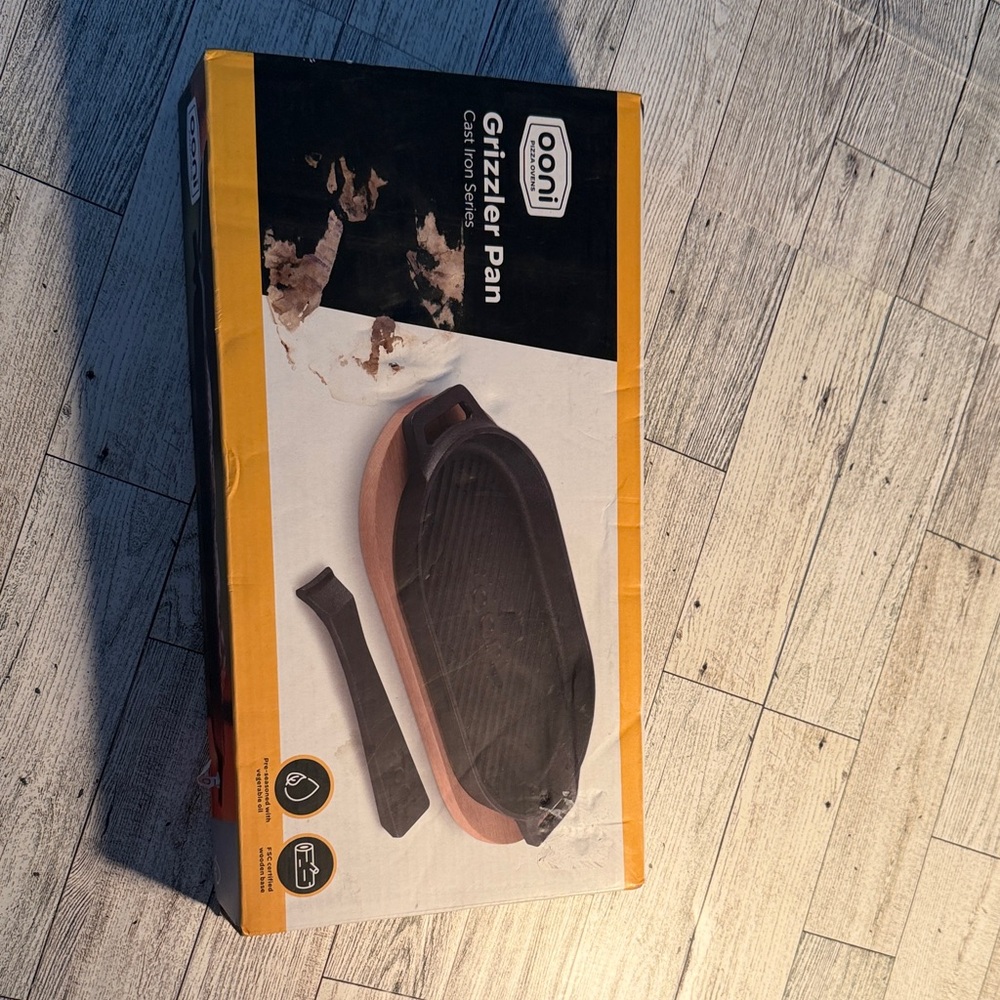 Grizzler Pan Cast Iron Grill Pan - Copper/Black